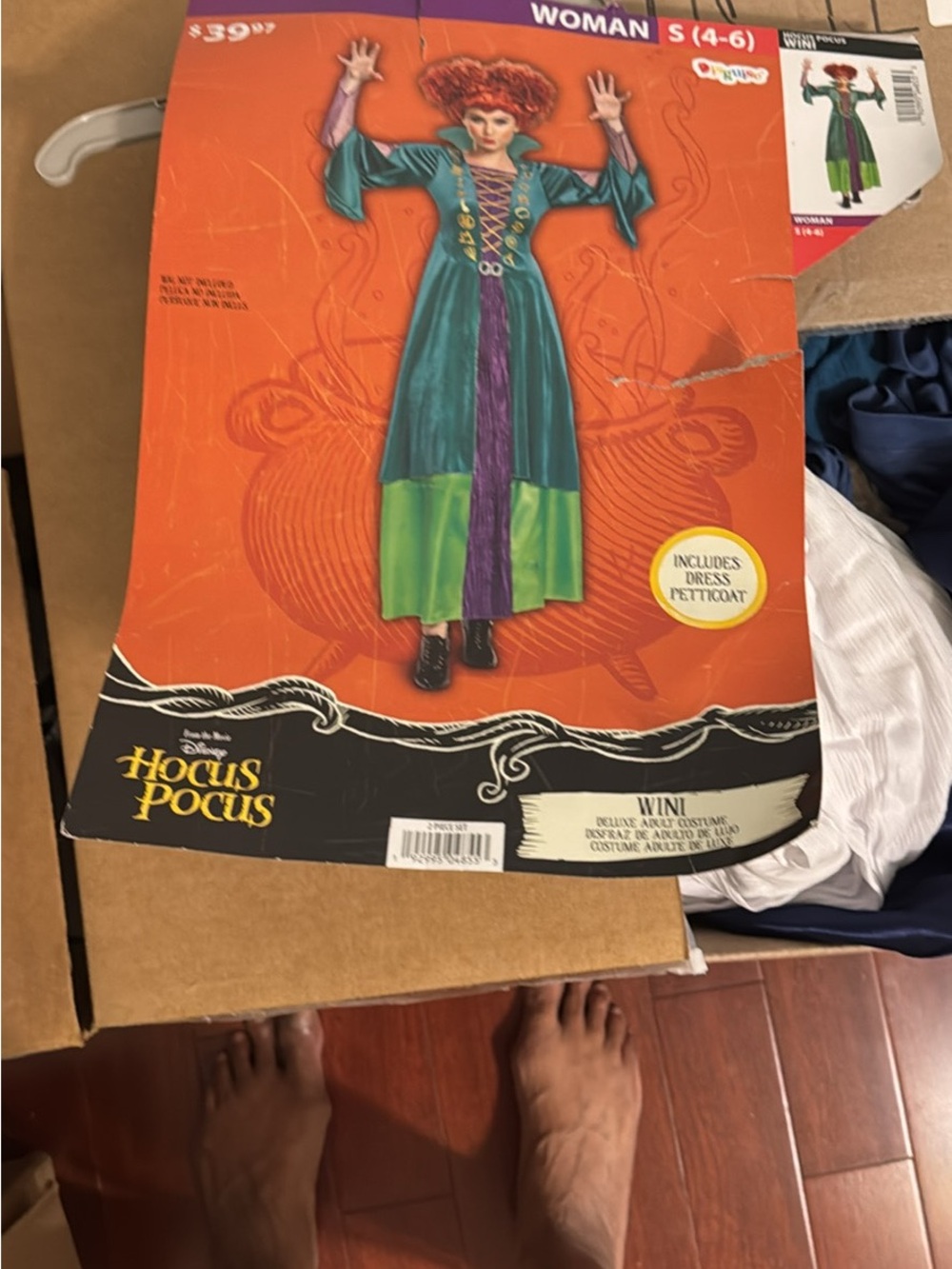 Hocus pocus women 4-6 Halloween costume